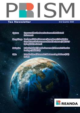 PRISM Tax Newsletter- 2nd Quarter 2020 issue